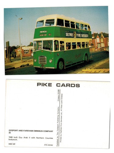 Postcard provincial bus - postcard,