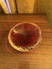 Murano glass ashtray 