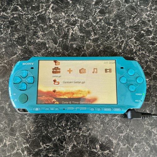 Sony psp slim 3003 turquoise - sony,