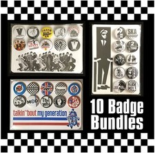 Ska / Mod Badge Bundles - 25mm