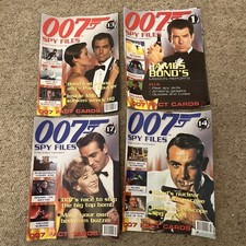 007 Spy Files Issue 1, 13, 14, 17 (James Bond) - Bundle Set Rare 