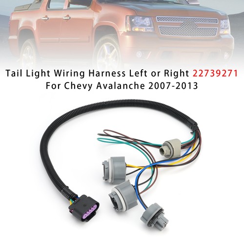 Tail light wiring harness left - light,