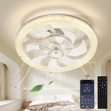 6 Speed Large LED Ceiling Fan