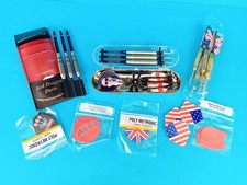 Darts Bundle Red Dragon Side Winder And Unicorn In Cases Hard Flights Union Jack