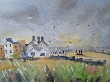 Whitby Watercolour Painting