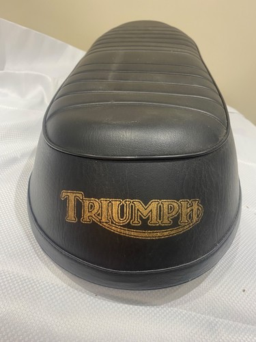 Triumph bike seat - seat, black