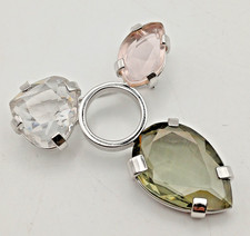 Swarovski Crystal Tri Colour