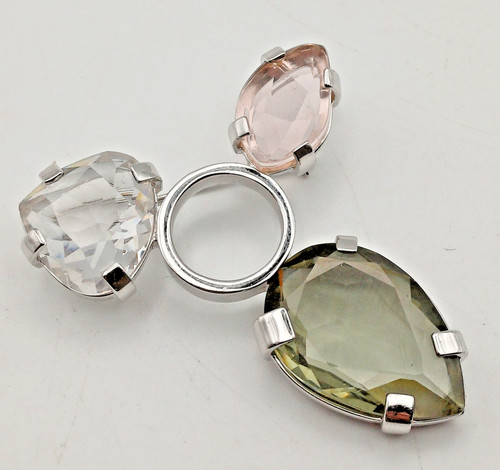 Swarovski crystal tri colour - swarovski,