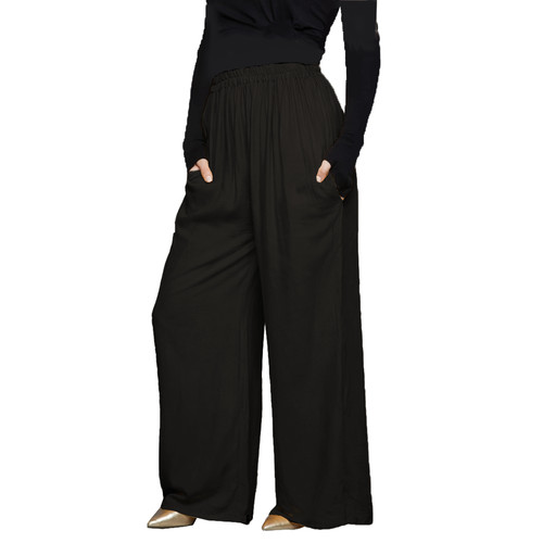 New ladies black palazzo - new,