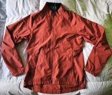 Vulpine Mens Portixol Cycling Waterproof Jacket Size L Colour Orange