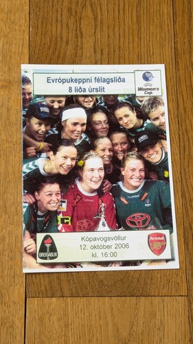 2006 breidablik women - 2006, v