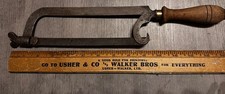 Antique Thewlis & Co 19th Century Lancashire Pattern Hacksaw