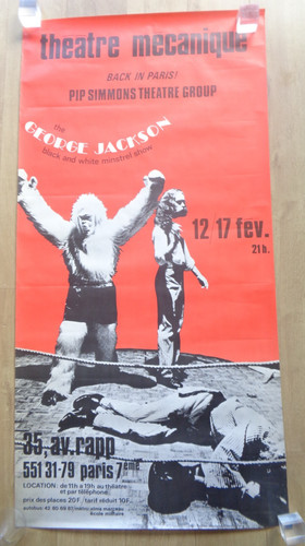 Antique poster pip simmons the - antique,