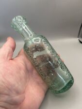 NICE GENUINE VICTORIAN BLOB TOP MINERAL NOT CODD BOTTLE PATTONS LTD MANCHESTER