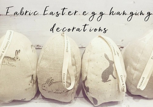 Hanging fabric decorations - hanging,