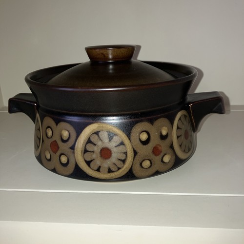 Denby pottery arabesque lidded - denby,