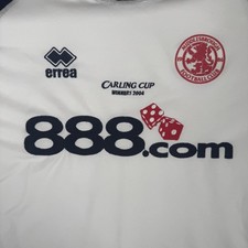 Original Middlesbrough 2004/2005 Carling Cup Winners Away Football Shirt 3XL