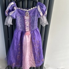 RAPUNZEL Fancy Dress Girls Costume Dress Up age 5-6