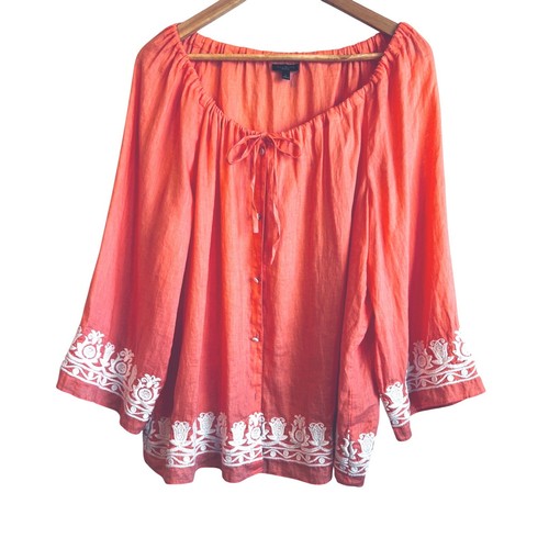 Talbots womens coral orange - talbots,