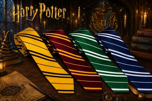 Wizard house tie harry - tie,