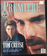 Premiere Magazine February 1990 Tom Cruise - Borm on 4th July