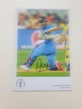 SIGNED CLASSIC CRICKET CARD