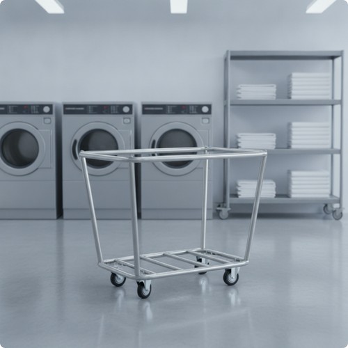 Laundry cart frame - laundry,