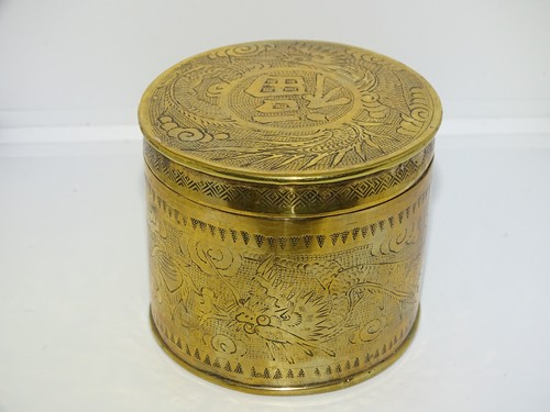 Chinese dragon engraved - chinese, brass