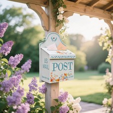 All Chic Vintage Rustic Letter