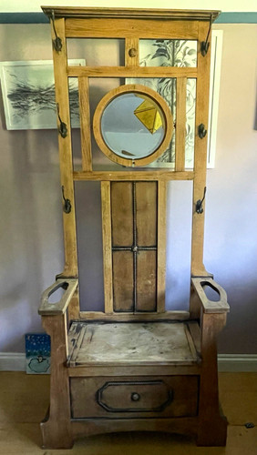Vintage hall stand with