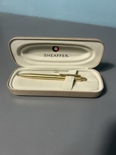 Sheaffer Prelude White Spot Ball Point Pen With Case