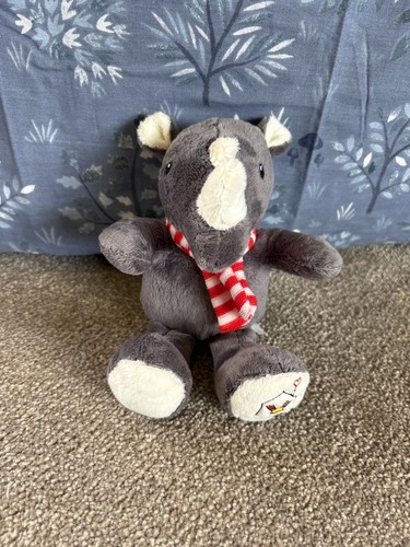 Terrance the rhino soft toy - rhino,