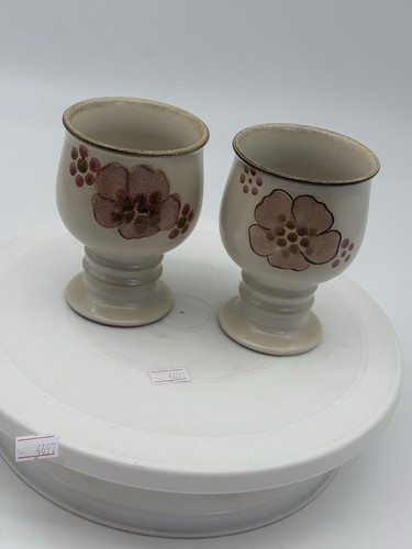 Pair denby gypsy goblets - pair,