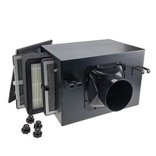 Compact 3 Layer Air Filter Box with HEPA and Activated Carbon Technology