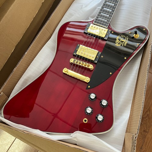 Transparent wine red firebird - wine,