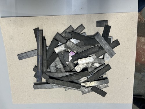 Letterpress mixed leads used - letterpress,