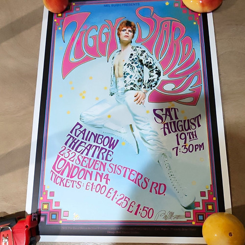 David bowie bob masse signed - david,