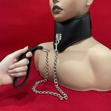 Bondage PU Leather Neck Collar