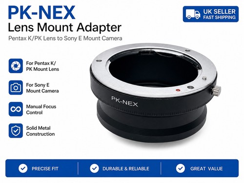 Nex lens mount adapter - pk-nex,