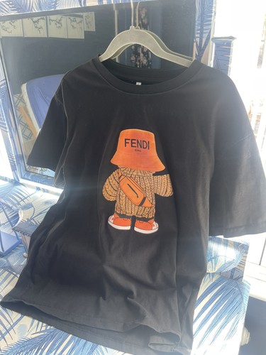 Fendi black bear knitted - fendi,