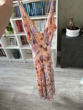 Reiss Corinne Floral Apricot