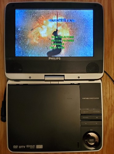 Philips portable dvd - portable, 7"