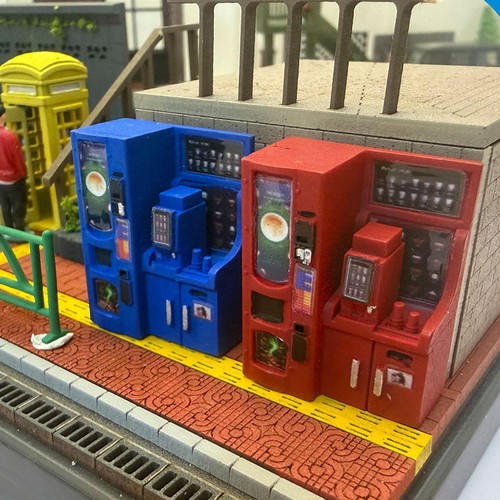 Mini vending machine model