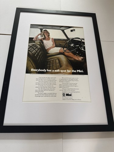 New framed vintage 1970 - framed,