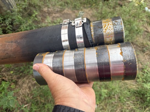 Inch hose mender steel - inch,