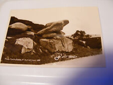 Toadmouth  Rock  Near  Hathersage  Peak  District  Postcard  1016
