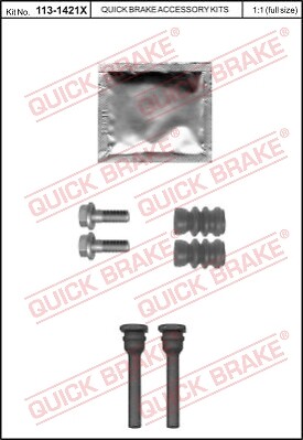 Guide sleeve kit - sleeve, brake