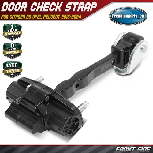 Door check strap front left - door,