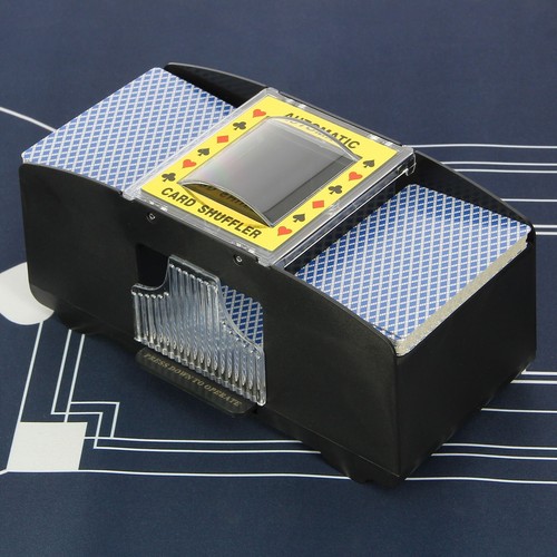 Automatic card shuffler - card, for