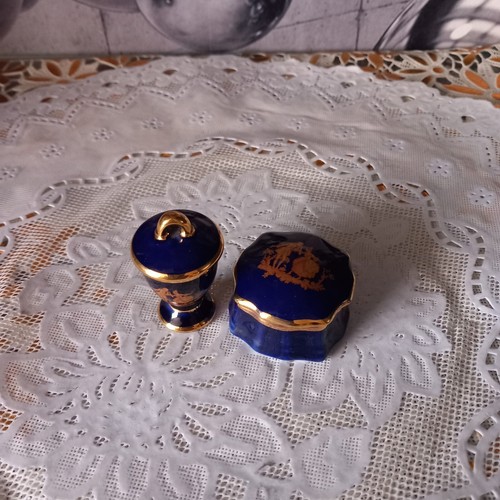 Vintage limoges cobalt - vintage,